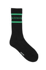 SKATER SOCKS ( TYPE-2 ) / BLACK-GREEN (26FW-WMA-SO02)