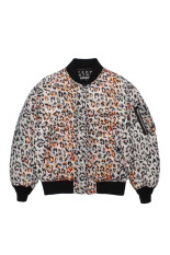 REVERSIBLE MA-1 FLIGHT DOWN JACKET / BLACK-GRAY (TW-WM-NA01)