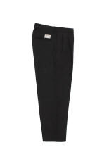 DOUBLE PLEATED WOOL TROUSERS ( TYPE-1 ) / BLACK (26FW-WMP-PT03)