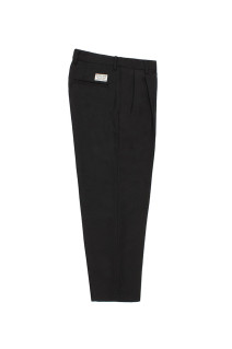 DOUBLE PLEATED WOOL TROUSERS ( TYPE-1 ) / BLACK (26FW-WMP-PT03)