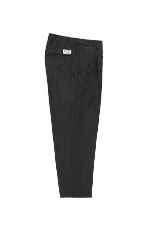 DOUBLE PLEATED WOOL TROUSERS ( TYPE-1 ) / BLACK (26FW-WMP-PT03)