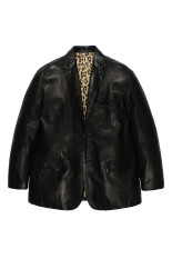 LEATHER JACKET ( TYPE-2 ) / BLACK (26FW-WMO-JK02)