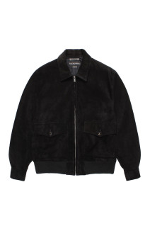 MINEDENIM / STIE lo / SUEDE LEATHER JACKET / BLACK (MDSL-WM-BL01)