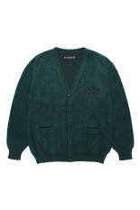 MOHAIR CARDIGAN / GREEN (26FW-WMK-KN09)