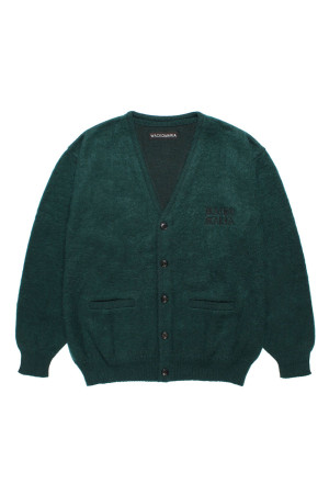 MOHAIR CARDIGAN / CHARCOAL (26FW-WMK-KN09)