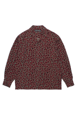 HAWAIIAN SHIRT L/S ( TYPE-1 ) / BROWN (26FW-WMS-HI01)