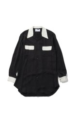 TOP STITCH SHIRT VER2 - BLACK (26330508)