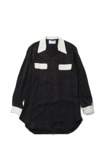 TOP STITCH SHIRT VER2 - BLACK (26330508)
