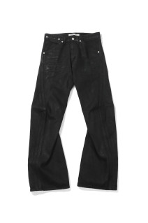 3D TWISTED JEANS - LUSTER COATED BLACK (NF262P13B)