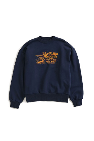 The Puffin Records SWEATSHIRT - 85 NAVY (26AMSCU09)