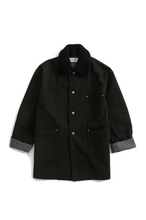 COTTON TWILL BARN JACKET - 41 BEIGE (26AMSJK04)