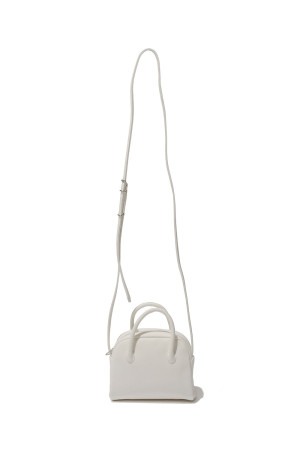 BOSTON MINI + SHOULDER - WHITE (DA39)