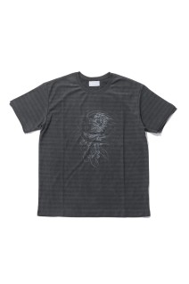 SAN SAN X YUMINHA STORM T-SHIRT - CHARCOAL (SG26FWTOTS501)