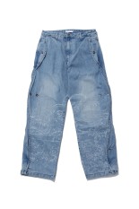 SAN SAN X YUMINHA PANTS - BLUE (SG26FWBTPA501)