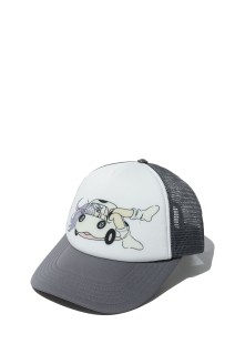 SAN SAN X YUMINHA MESH CAP - GREY (SG26FWACCA502)