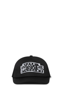 DISTORTED OG LABEL MESH CAP - BLACK (BEPFW26AC14)