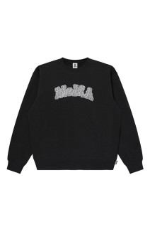 OG LABEL MUSEUM LOGO CREW SWEAT - BLACK (BEPFW26CS01)