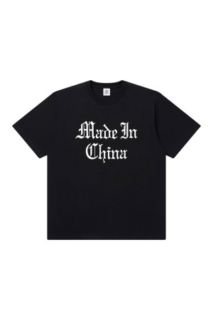 MADE IN CHINA TEE / BLACK (BEPFW26TE18)
