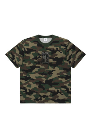 RHINESTONE DOUBLE R LOGO TEE / WOODLAND CAMO (BEPFW26TE21)