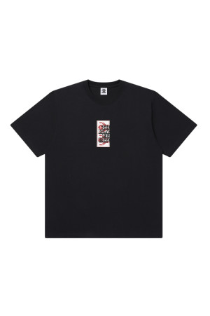 HWC GESTURE LABEL TEE / BLACK (BEPFW26TE37)
