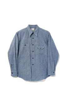 Y1929 CHAMBRAY SHIRT - INDIGO (602-262-01)