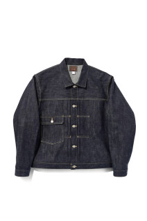 DALLY JACKET SELVAGE DENIM - INDIGO (602-262-08)