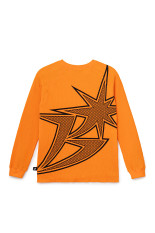 B Logo Raglan Thermal - Orange