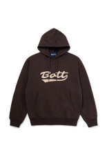 Script Logo Hoodie - Brown