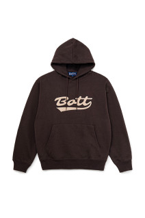 Script Logo Hoodie - Brown