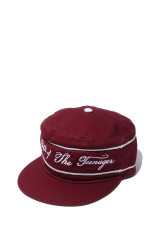 Signature Pillbox Cap - Wine