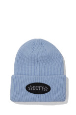 Bones Cuff Beanie - Light Blue