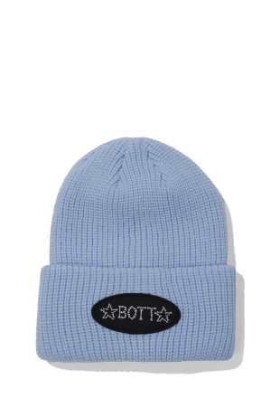 Bones Cuff Beanie - Pink