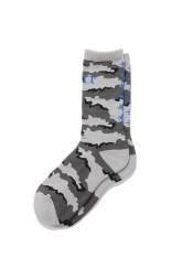 Sparkle Camo Socks - Grey