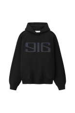 CLASIC RAGLAN HOODIE - BLACK (RW01616)