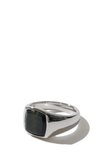 Kay Ring Blue Hawk Eye - SILVER (101223)