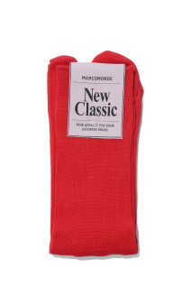 high gauge cotton tabi socks 20-RED (176NTB1/1CO-20C )