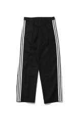 3 STRIPES PLEATED PANTS - BLACK (DC781)