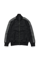 ADICOLOR DENIM FIREBIRD TRACK TOP - TRUE BLACK DENIM (DE291)