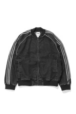 SST ADICOLOR DENIM TRACKTOP - TRUE BLACK DENIM (P7207)