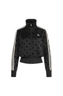 SATIN POLKA DOTS TT - BLACK (KV1166)