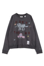 KIDS DOODLE SWEAT PO - BLACK (J17PO763)