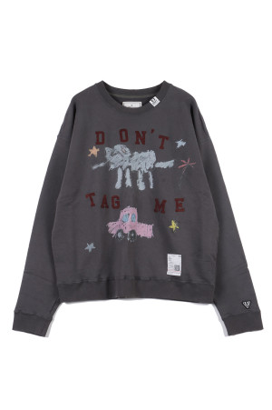 KIDS DOODLE SWEAT PO - BLACK (J17PO763)