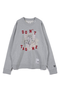 CAT PRINTED SWEAT PO - GRAY (J17PO782)