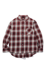 OG Check Sun-Faded B/D Shirt - RED (G17SH040)