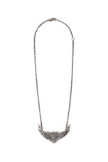 "Double-headed Eagle" Charm Necklace - BLACK (G17AC218)