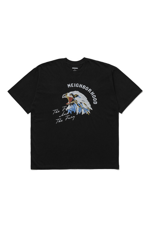 NEIGHBORHOOD NH 261 SPOT . TEE SS-7 黒　S NH 261 SPOT . TEE SS-7 - BLACK (261PCNH-ST19S) | セレクトショップ