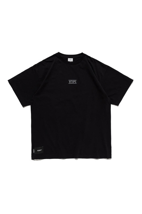WTAPS Tシャツ 261ATDT-STM09S ブラック サイズ02 BRACKETS / SS / COTTON / BLACK (261ATDT-STM09S) | セレクトショップ