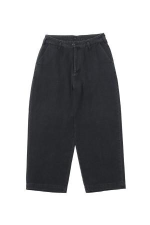 CLASSIC DENIM GENE KELLY PANTS / BLACK (BFA-P-005-4266)