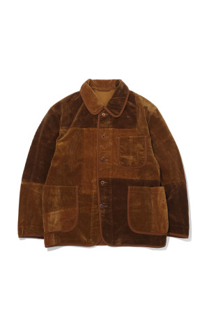 CORDUROY FRENCH JACKET HYBRID WATCH CHAIN ITEM / BROWN (BFA-P-018-4130)