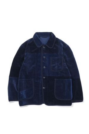 CORDUROY FRENCH JACKET HYBRID WATCH CHAIN ITEM / NAVY (BFA-P-018-4130)